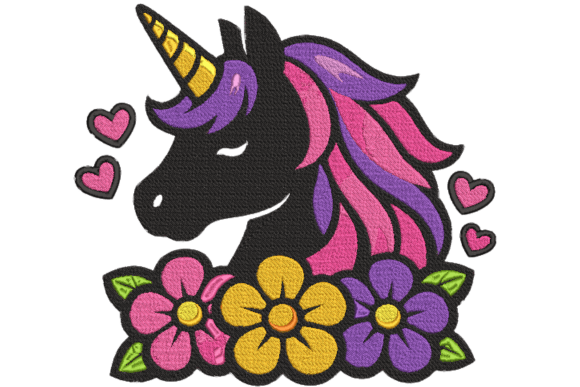 Colorful Unicorn Embroidery Design Review