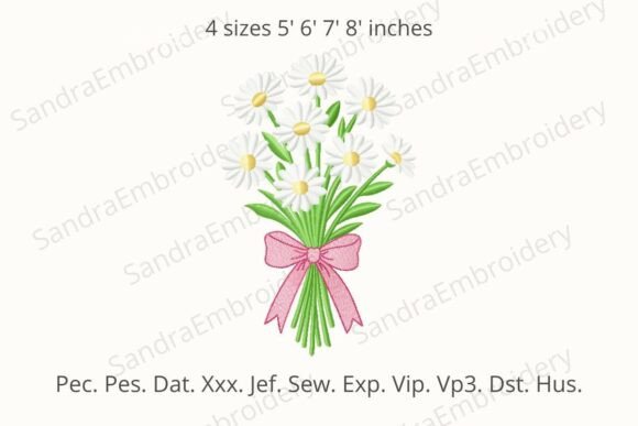 Daisy Flower Embroidery: A Designer's Review
