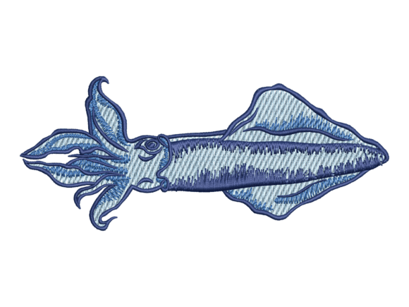 Decorative Squid Embroidery Design Review