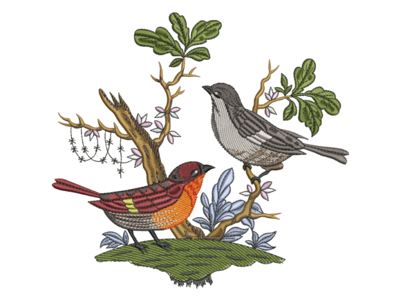 Robin and Sparrow Garden Embroidery Review